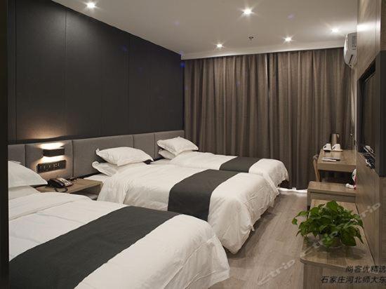 Thank Inn Plus Hotel Hebei Shijiazhuang Yuhua District Of Hebei Normal University Экстерьер фото